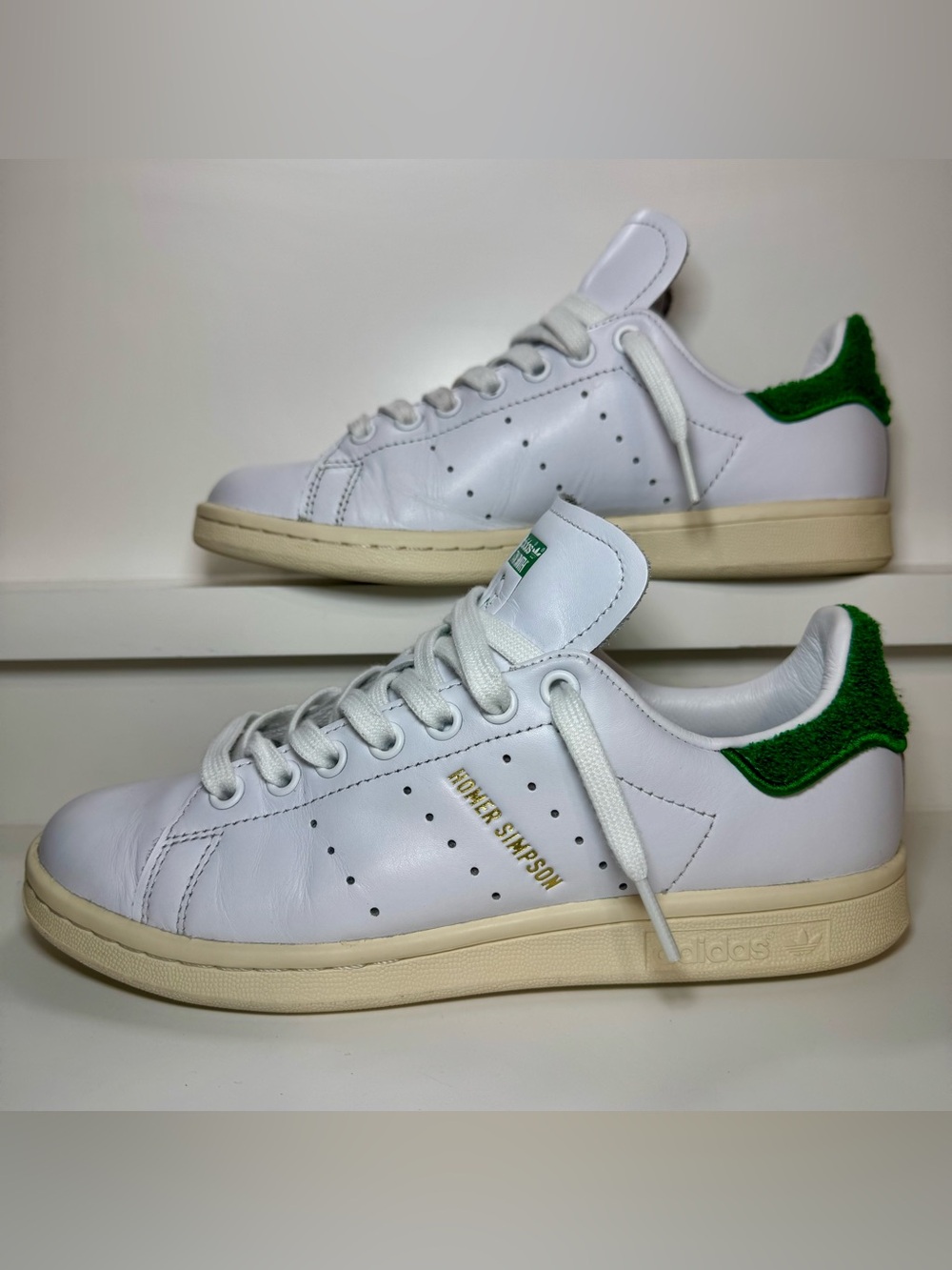 Menâs Adidas Stan Smith x The Simpsons Homer Simpson M6 Clean AF đ„ Rare Collab - Picture 3 of 16